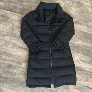 Talbots Women's Elegant Black Puffer Jacket
